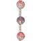12 Pack: Lavender & Pink Rhinestone Round Ball Beads, 10mm by Bead Landing™